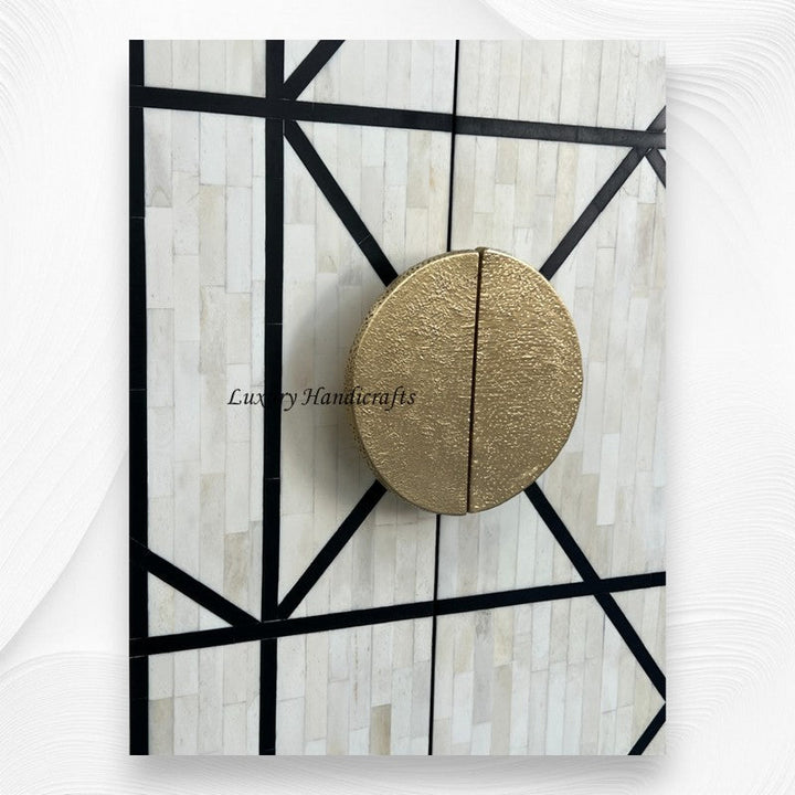 Nola Full Bone Inlay Bar Cabinet