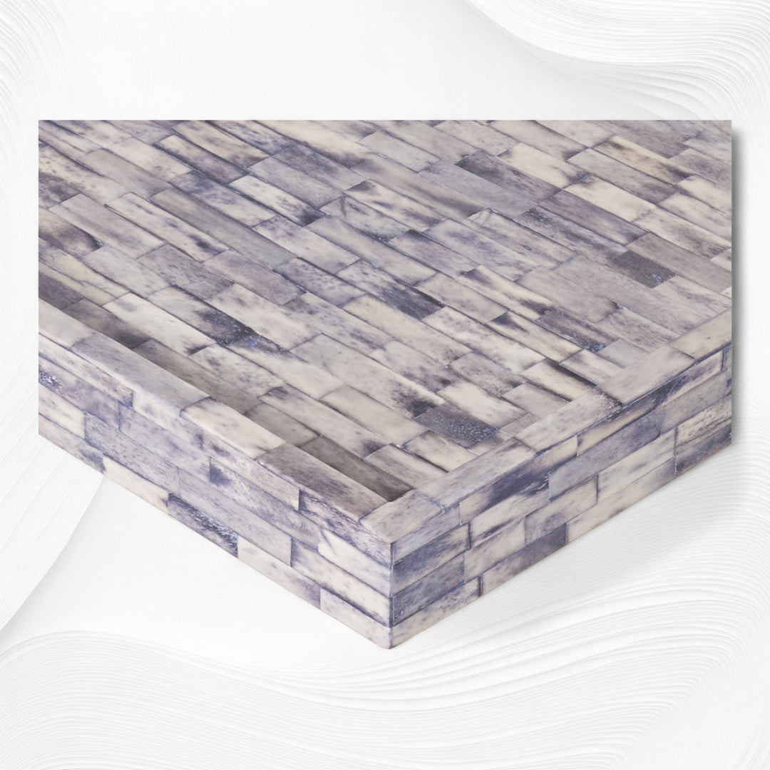 Purple Colored Bone Inlay Tray