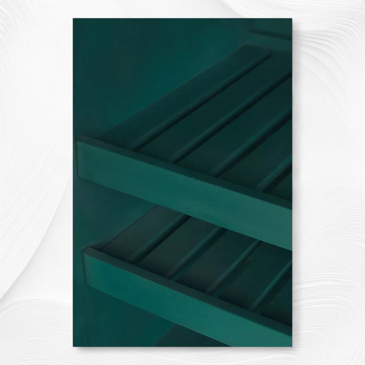 Optical Inlay Bar Cabinet Black